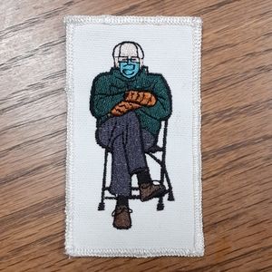 Embroidered Bernie Sanders Meme Patch